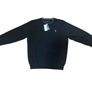 New with tag Polo by Ralph Lauren Black long sleeve Crewneck Sweater